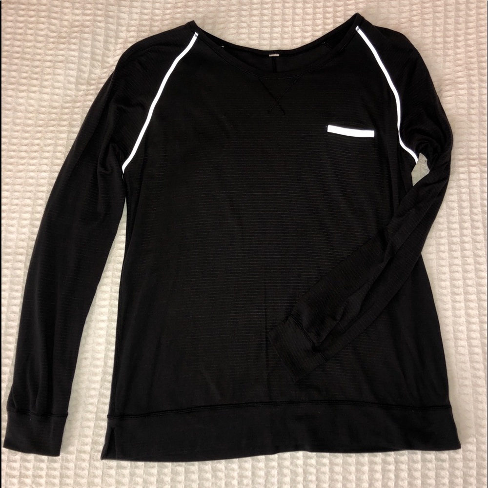 Lululemon: black long sleeve top